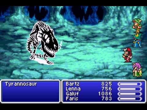 Final Fantasy V - Tyrannosaur (ティラザウルス "Tyrasaurus")