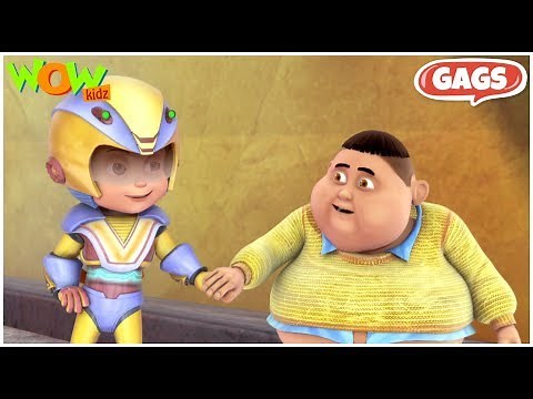 Funny scenes of Jintu | Vir: The Robot Boy | Part 6 - 30 Minutes of Fun - Live in India | WowKidz
