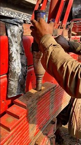 Most Satisfying Process of Leaf Spring Restoration and Repair #automotive #leafspring #truck #skills