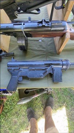 M3 Grease Gun #history #ww2 #pewpew #usa #shorts