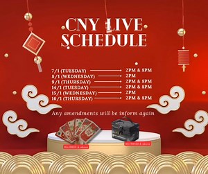Hey Yoy🤟 Mark our DATE❤️📌 Coming schedule for whole CNY LiveStream 📽️ #freegift #cny2025 #womanclothing #wenppbg #wenppbglive | WENpp Boutique Gallery