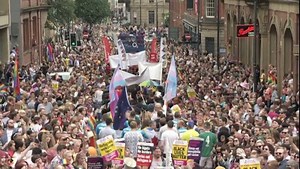 1.2K views · 25 reactions | Tens of thousands of people turned out on the streets of Leeds on Sunday 7 August for the 10th Pride festival which celebrates the lesbian, gay, bisexual and trans communities. | BBC Leeds | Facebook