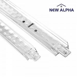 [Hot Item] T Runner Main Tee and Cross Tee Suspended Ceiling T Bar Components Ceiling Grid T Bar Clips