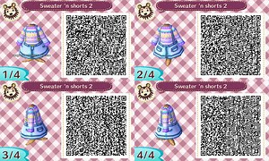 Animal Crossing Qr Codes Black Sweters