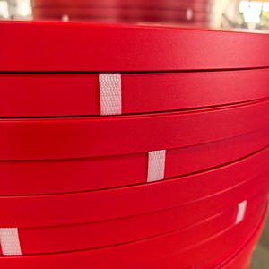 [Hot Item] Furniture Hardware Fita De Borda ABS Edge Banding Plastic PVC Edge Banding Tape for Cabinet Table Decoration Sample