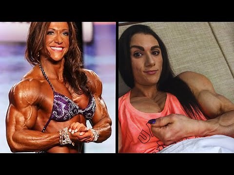 Huge Muscle Girls Flexing, Posig & Working Out - Legendary FBB #1