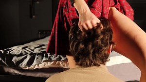 Wife makes husband WATCH and CLEAN UP