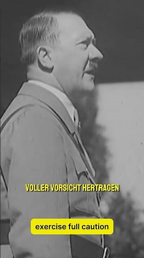 Adolf Hitler giving a speech 1936 ⚠️⚠️ educational purposes only ⚠️⚠️