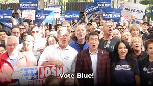 On the campaign trail across Southern California yesterday — the feeling was electric. | Adam Schiff
