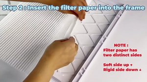 16x25x1 MERV 11 Air Filter Refills, 5 Pack Replaceable Filter Media，Filter Paper only for 16x25x1 Reusable Frame (Frame Not Included)