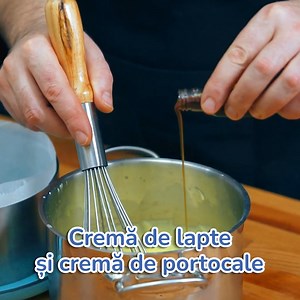 20K views · 260 reactions | 拏 Cremă de lapte și cremă de portocale  | Șef Paul Constantin | Facebook