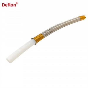 [Hot Item] Stainless Steel Braided PTFE Hose High Pressure Chemical and Abrasion Resistance