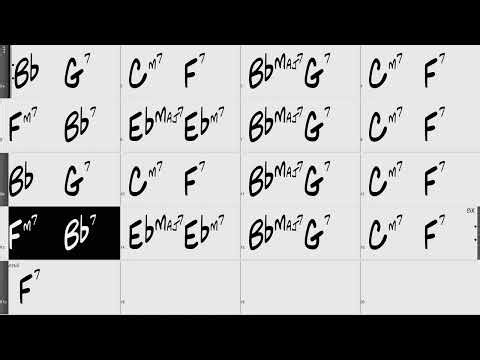 Oleo Rhythm Changes A section backing track 140 bpm