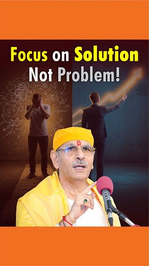 40K views · 1.6K reactions | Focus on Solution not Problem! . . . #SudhanshujiMaharaj #Solution #Mindset #Growth #Focus #Motivation #Positivity #Success #Believe #Achieve #Strength #Courage #Discipline #Clarity #Consistency #peacewithin | Sudhanshu Ji Maharaj | Facebook