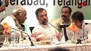 22 reactions | Day 2 - CWC Meeting...Hyderabad, Telangana #CWC | Indian National Congress - Tamil Nadu | Facebook