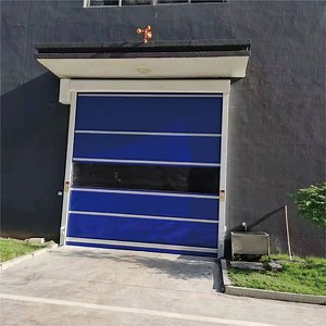 [Hot Item] High Speed Automatic Anti Collision Sealed Insulated Commercial Workshop PVC Quick Door