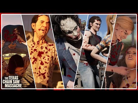 EVERY EXECUTION in The Texas Chain Saw Massacre: Video Game