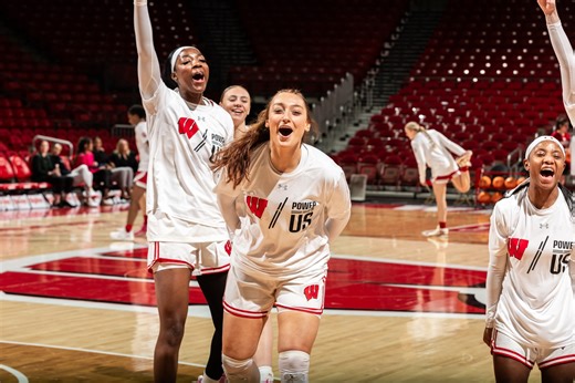 This time, at our house🏡 24 hours - we go again🔒 | Wisconsin Women's Basketball