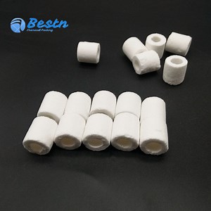 [Hot Item] Aquarium Fish Pond Filter Media Glass Biological Ring Bacterial House Ceramic Ring