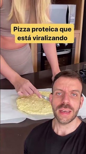 PIZZA SAUDÁVEL QUE ESTÁ VIRLIZANDO #DIETA