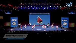 Ball State University [2025 Small Coed Division IA Semis] 2025 UCA & UDA College Cheerleading & Dance Team National Championship