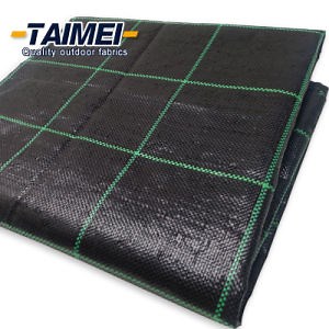 [Hot Item] 90GSM Tissu de contrôle des mauvaises herbes 2X5m Tapis en PP tissé pour barrière paysagère personnalisée pour l'agriculture et le jardin