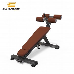 [Hot Item] Sunsforce Commercial Life Fitness Equipment Exercise Machine Sit up Abdominal Bench