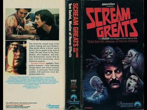 Scream Greats, Vol. 1: Tom Savini, Master of Horror Effects 1986