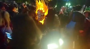 Awesome homemade #GhostRider Artist #vincenzovinnysorrentino #winning #cosplay #diy #marvel #spiritofvengeance | Geekculture