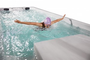 [Hot Item] 6m 8m Balboa SPA Swim Acrylic Above Ground Endless Acrylic and Garden Outdoor Water Container Frame Swimming Inground Above Ground Hot Tub Pool Price