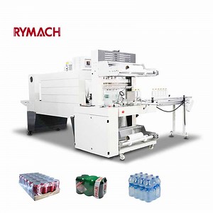 [Hot Item] Print Film Shrink Packing Wrapping Wrap Machine for Juice Tea Bevarage Bottle Shrink Packaging Pack Wrapper Machine