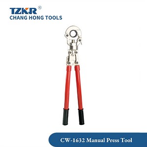 [Hot Item] Cw 1632 Hydraulic Quick Connections Workholding Clamping Tubing Pressing Copper Stainless Carbon Steel Pipe Ring Die and Manual Crimping Tool
