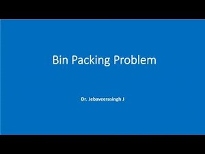 Bin Packing Problem