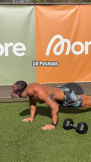 BURN FAT & BUILD MUSCLE 350 reps for time 50 Dumbbell Snatch (alternating) 50 Dumbbell Lunges (alternating) 50 Push Ups 50 Dumbbell Squats 50 Dumbbell Clean and Jerk (alternating) 50 Sit Ups #DumbbellWorkout #DumbbellTraining #HomeWorkout #StrengthTraining #FullBodyWorkout #WorkoutMotivation #FitnessTraining | Home Workouts by KBMH