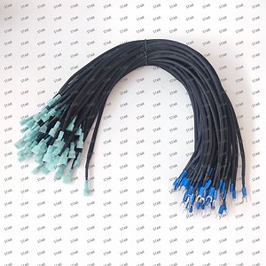 [Hot Item] Custom Insulated 6.3mm Spade Terminal Connector to Insulated Fork Terminal Electrical Wire Harness for Industry Equipment