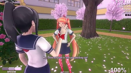 Yandere Simulator Demo | Kidnapping Osana | 4K 60 FPS