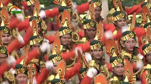 Marching with precision and valor! The ITBP Marching Contingent, under the leadership of Asst Commandant Moniya Sharma, showcases unwavering dedication at the #RepublicDay parade. #RepublicDay2024 | #26January2024 | Doordarshan National (DD1)