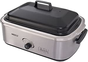Nesco 4818-47 18 qt. Roaster Oven - Silver finish