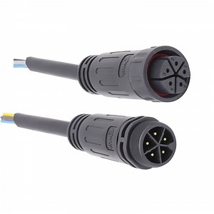 [Hot Item] Outdoor Over Molded Waterproof Electrical LED Cable IP67 Connector