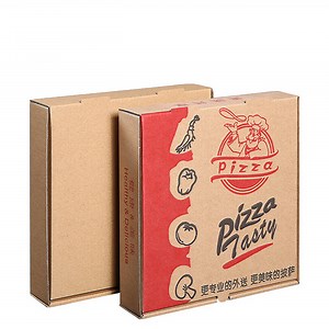 [Hot Item] Disposable Biodegradable Fast Food Packaging Pizza Box