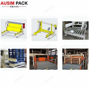 [Hot Item] Pallet Disassembly Machine, Empty Pallet Magazine Device, Automatic Pallet Dispenser