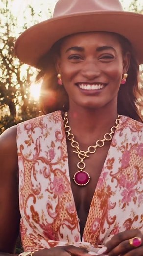 1.5K views · 10 comments | Fall in love with pink all over again  Introducing Raspberry, our newest, pinkest stone—shop Raspberry jewels at the #LinkInBio. #julievos #jewelrycollection #newcolor #armparty | Julie Vos | Facebook