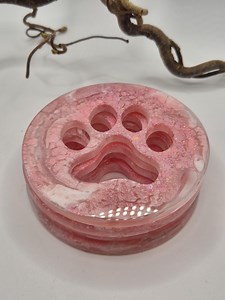 Set of 4 Paw Print Coasters, Various Designs - Etsy