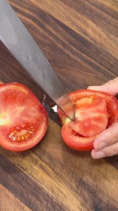 🍅💫 Mastering the Art of Tomato Cutting! A flawless cut is the first essential step towards culinary excellence, and we're here to guide you through it. 📚✂️ Whether it's dicing, slicing, or creating beautiful garnishes, our techniques will have your tomatoes looking like artwork! #TomatoPerfection #CulinarySkills #KnifeSkills | Jessica Gavin