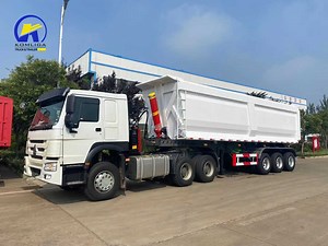 [Hot Item] Heavy Duty 50t Tipper Semi Trailer Tandem for transportation