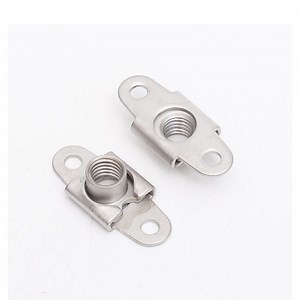[Hot Item] Stainless Steel Double Hanging Ear Support Plate Aerospace Self-Locking Nut