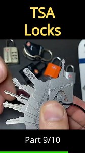Multipick TSA Master Keys Pt 9 #asmr #hack #hacker #escape #security #tactical #lockpicking #LOCK #padlock #bypass #locksmith #science #military #secret #viralvideo #foryou #fyp #fypシ゚ #fbreels | Lock Picking V