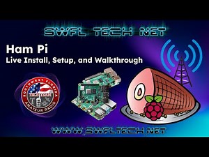 🔴SWFL Tech Net - Ham Pi - Raspberry Pi - Full Install In Video