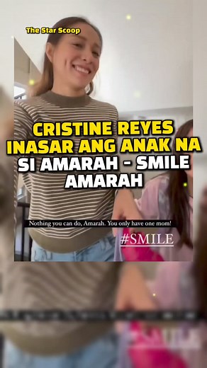 38K views · 93 reactions | Cristine Reyes inasar ang anak na si Amarah - Smile Amarah #CristineReyes | The STAR Scoop | Facebook