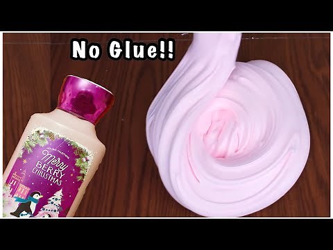 Lotion Slime!! 🧴 How To Make No Glue Lotion Slime!!
